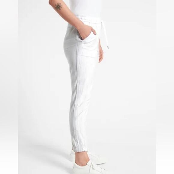 NWT Athleta Farallon Printed Jogger "Spliced Magic Veil Gray" - Picture 11 of 14